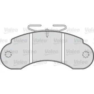 Комплект тормозных колодок, дисковый тормоз VALEO 540441