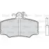 Комплект тормозных колодок, дисковый тормоз VALEO 540495 (фото 1)