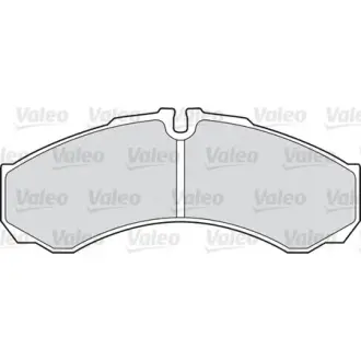 Комплект тормозных колодок, дисковый тормоз VALEO 541683
