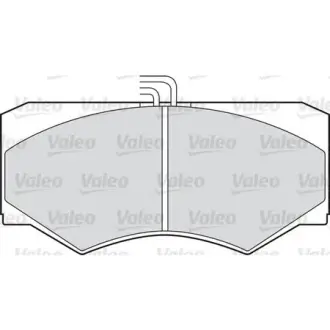 Комплект тормозных колодок, дисковый тормоз VALEO 551021