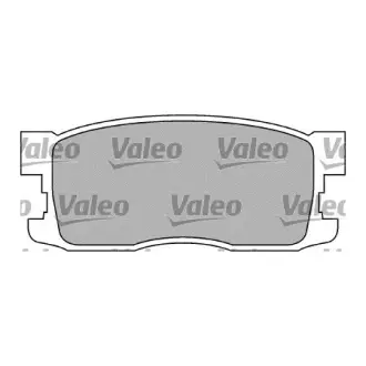 Комплект тормозных колодок, дисковый тормоз VALEO 551738