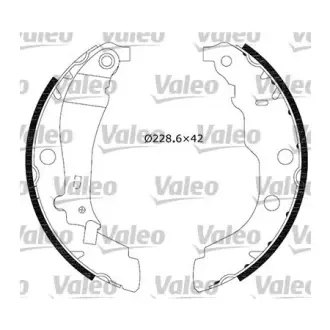 Комплект тормозных колодок VALEO 553812