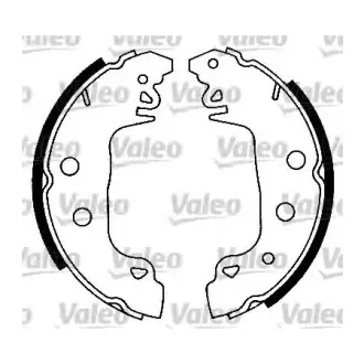 Комплект тормозных колодок VALEO 554635
