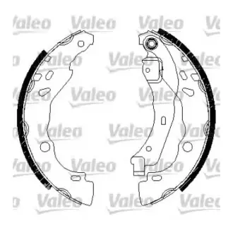 Комплект тормозных колодок VALEO 554758