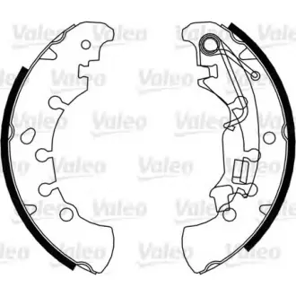 Комплект тормозных колодок VALEO 554820