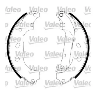 Комплект тормозных колодок VALEO 554830