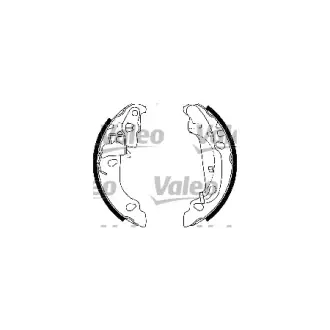 Комплект тормозных колодок VALEO 554843