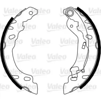 Комплект тормозных колодок VALEO 554850