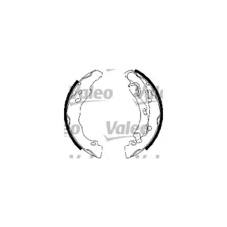 Комплект тормозных колодок VALEO 554851