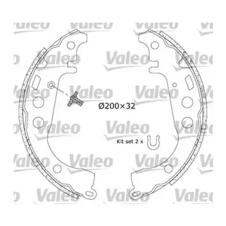 Комплект тормозных колодок VALEO 554860