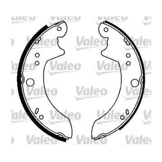 Комплект тормозных колодок VALEO 562066