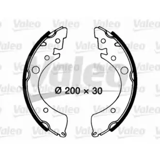 Комплект тормозных колодок VALEO 562543