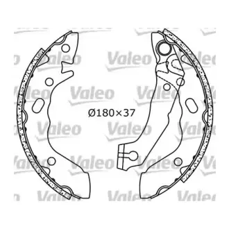 Комплект тормозных колодок VALEO 562608