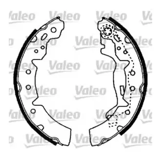 Комплект тормозных колодок VALEO 562741