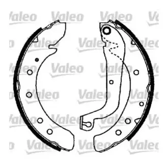 Комплект тормозных колодок VALEO 562753