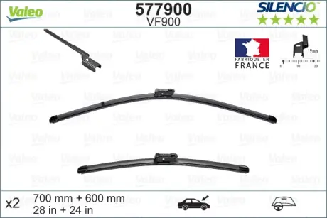 Щітка склоочисника VALEO 577900