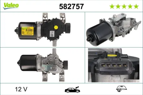 Двигун склоочисника Valeo VALEO 582757