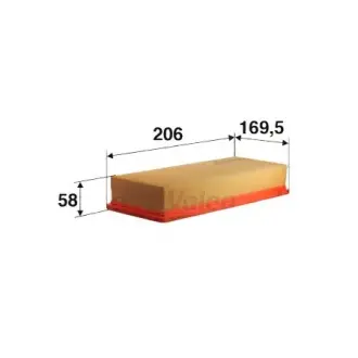 Фильтр воздушный VALEO 585006