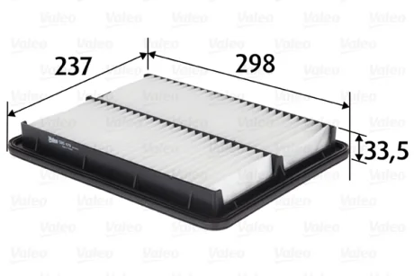 Фільтр повітряний VALEO 585478