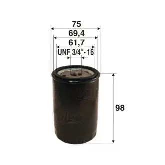 Фільтр масляний VALEO 586005