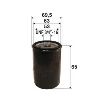 Фільтр масляний CHEVROLET/DAEWOO/SUBARU/SUZUKI Aveo/Matiz/Justy/Swift "0,5-1,8 "77>> VALEO 586054