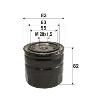 Фільтр масляний VALEO 586060