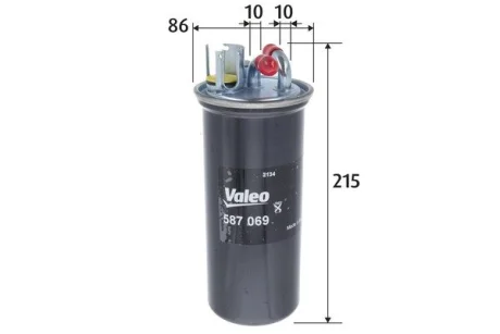 Фільтр паливний VALEO 587069