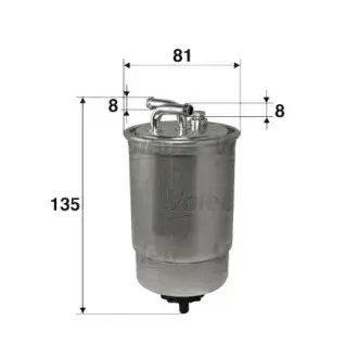 Фільтр паливний VALEO 587510