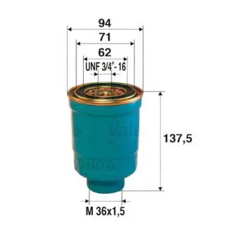 Фільтр паливний VALEO 587702