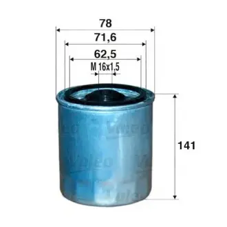 Фільтр паливний VALEO 587718