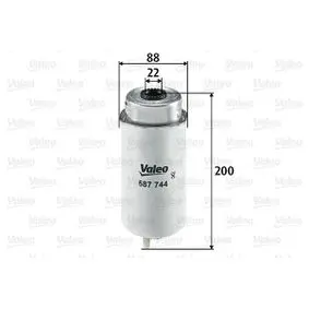 Фільтр паливний VALEO 587744