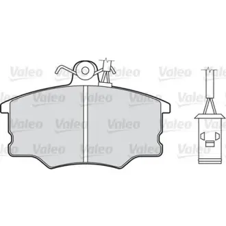 Комплект тормозных колодок, дисковый тормоз VALEO 598003