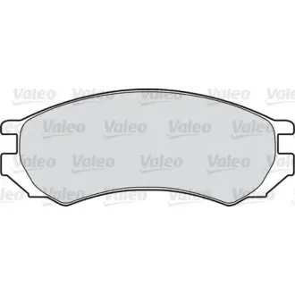 Комплект тормозных колодок, дисковый тормоз VALEO 598024