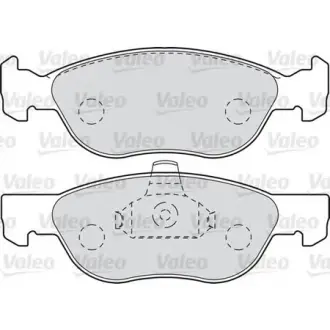 Комплект тормозных колодок, дисковый тормоз VALEO 598041