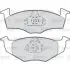 Комплект тормозных колодок, дисковый тормоз VALEO 598066 (фото 1)