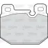 Комплект тормозных колодок, дисковый тормоз VALEO 598108 (фото 1)