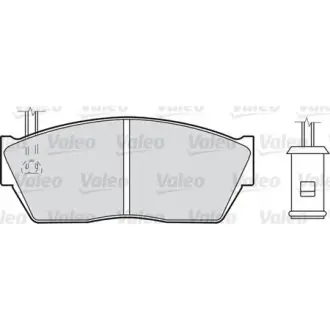 Комплект тормозных колодок, дисковый тормоз VALEO 598131