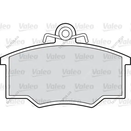 Комплект тормозных колодок, дисковый тормоз VALEO 598205 (фото 1)