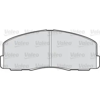 Комплект тормозных колодок, дисковый тормоз VALEO 598220