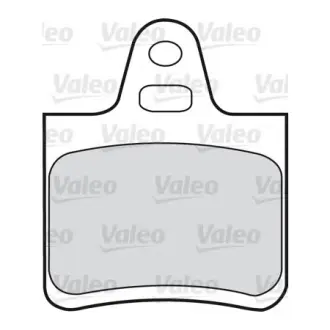 Комплект тормозных колодок, дисковый тормоз VALEO 598292