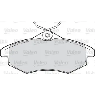 Комплект тормозных колодок, дисковый тормоз VALEO 598500