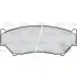 Комплект тормозных колодок, дисковый тормоз VALEO 598533 (фото 1)
