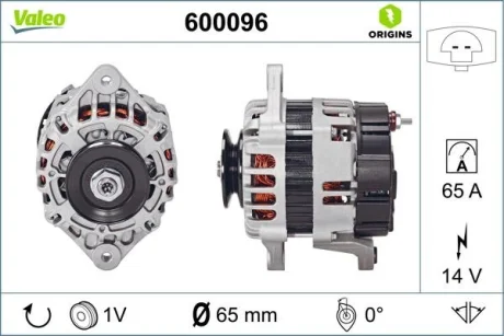 Автозапчасть VALEO 600096