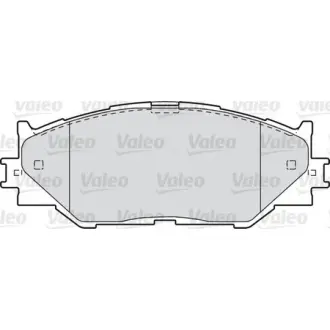Комплект тормозных колодок, дисковый тормоз VALEO 601035