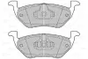 Комплект тормозных колодок, дисковый тормоз VALEO 601296 (фото 2)