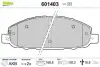 Комплект тормозных колодок, дисковый тормоз VALEO 601403 (фото 1)