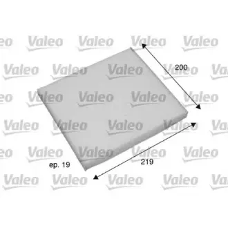 Фільтр салону TOYOTA Avensis/Corolla "1,4-2,4 "01-09 VALEO 698795