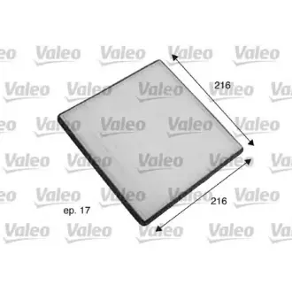 Фільтр салону LEXUS/SUBARU/TOYOTA ES/Legacy/Land Cruiser "1,0-4,2 "90>> VALEO 698796
