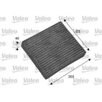 Фільтр салону MITSUBISHI/SMART Galant/Forfour "0,0-2,5 "92>> VALEO 698802
