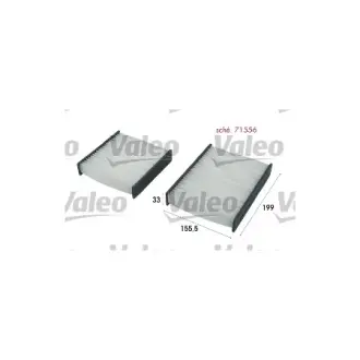 Фильтр салона VALEO 715556